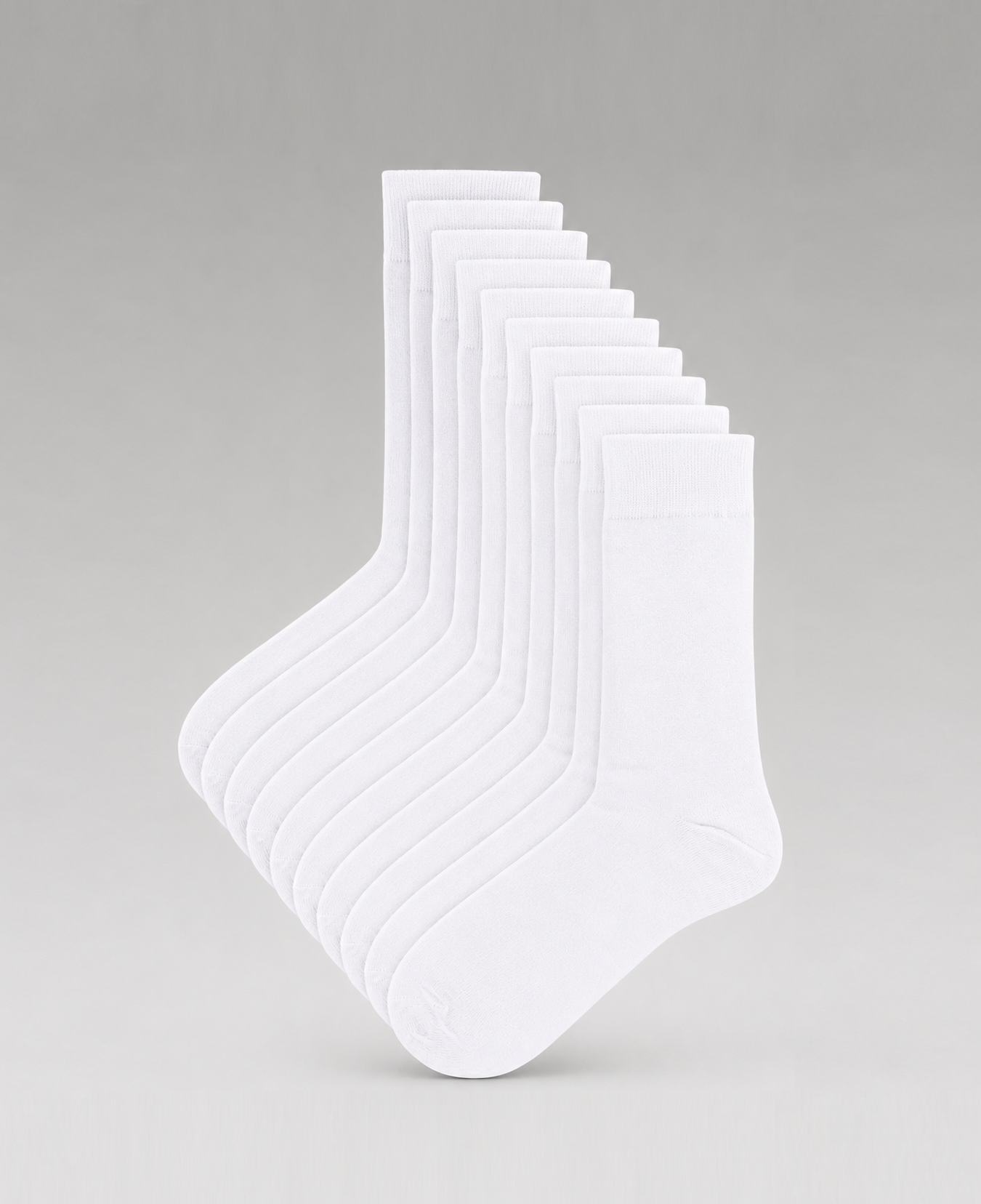 Bomull Strumpor 10-Pack Vit